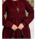 Dress №2326-burgundy, 46-48, Minova