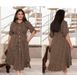 Dress №1499-Brown, 50-52, Minova