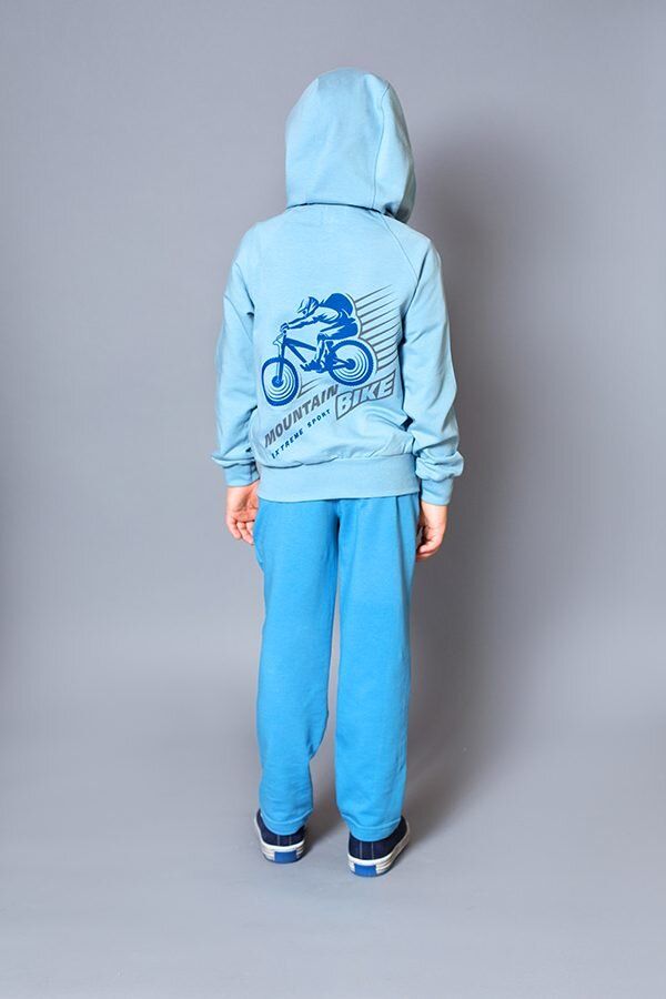 Buy Jacket with a zipper for a boy. Blue
