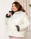 Куртка жіноча №2005Б-молочний, 48-50-52, Minova