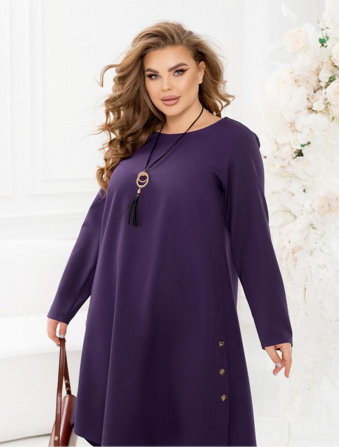 Купити Сукня №2435-Фіолетовий, 66-68, Minova