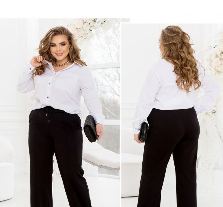 Buy Pants №1098-Black, 50-52, Minova