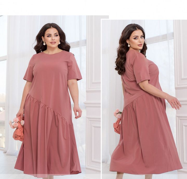 Buy Dress №2364-Powder, 66-68, Minova