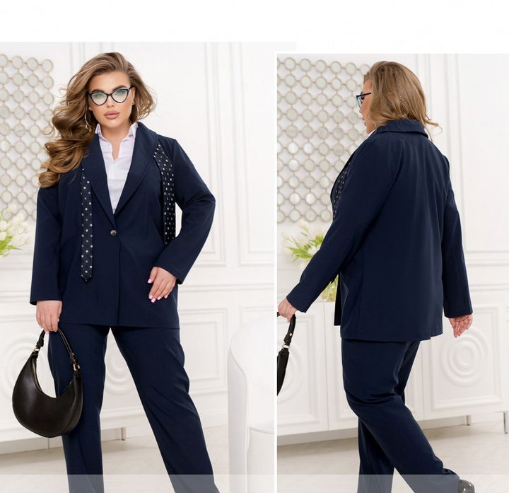Buy Suit №2438-Dark Blue, 66-68, Minova