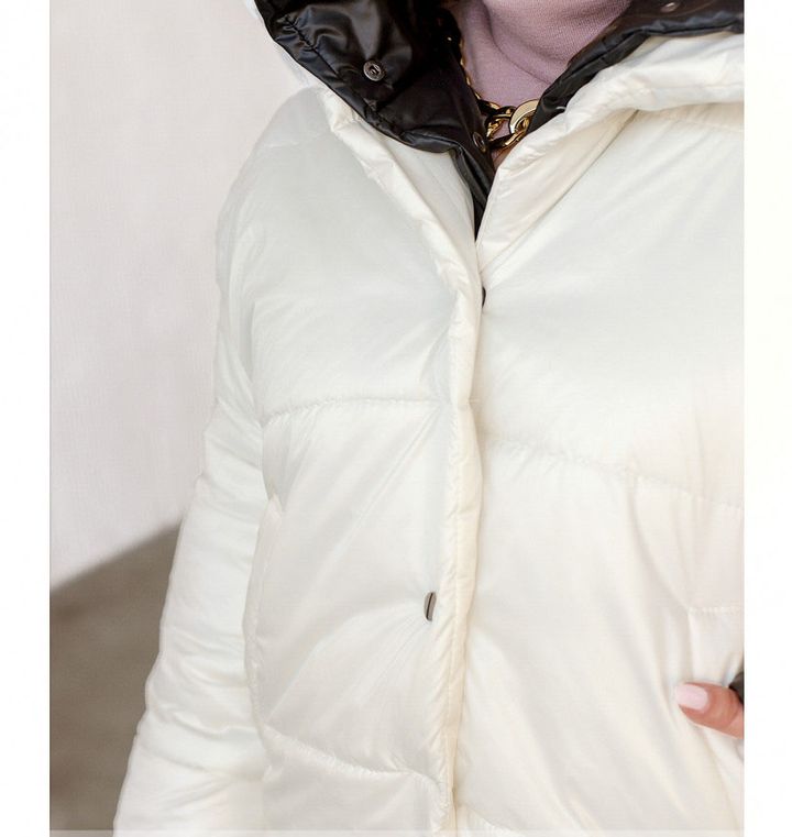 Купить Куртка женская №2005Б-молочный, 48-50-52, Minova