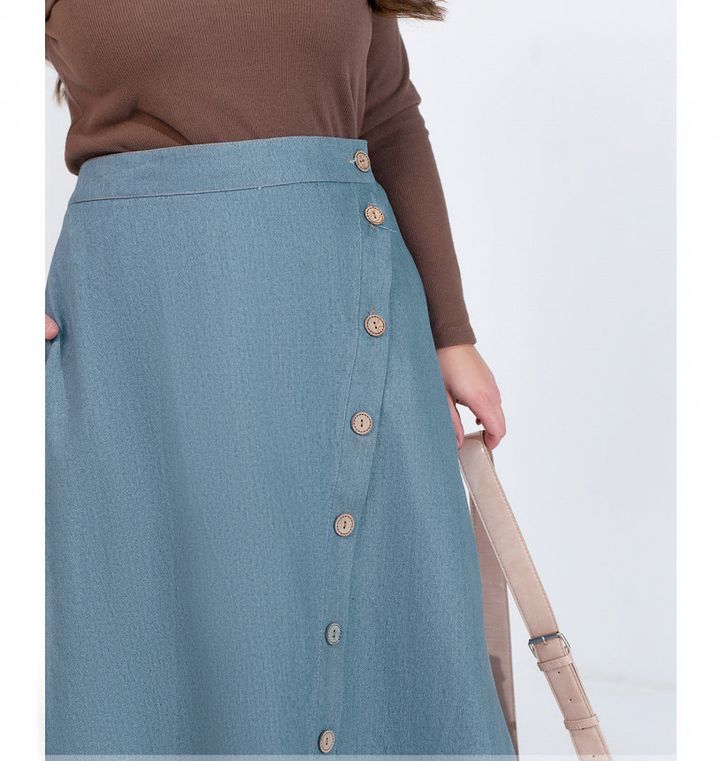Buy Skirt №2341-Blue, 68-70, Minova