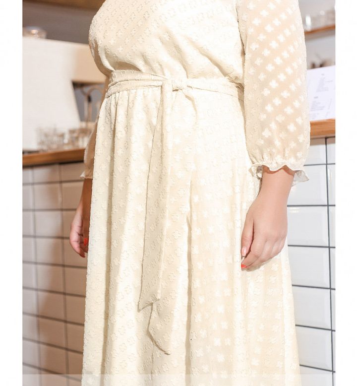 Buy Dress №20-09-Milk-Gold, 54, Minova