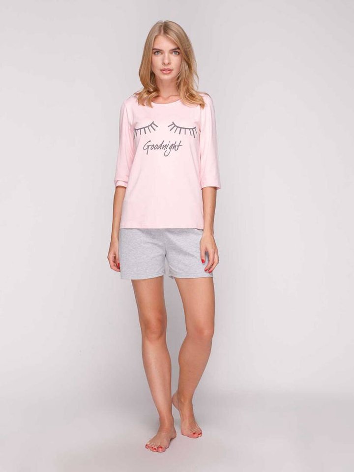 Buy Set T-shirt and shorts Pink 44, F50043, Fleri