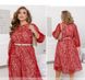 Dress №2485-Red, 50-52, Minova