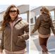 Женская куртка №219-Бежевый, 50-52, Minova