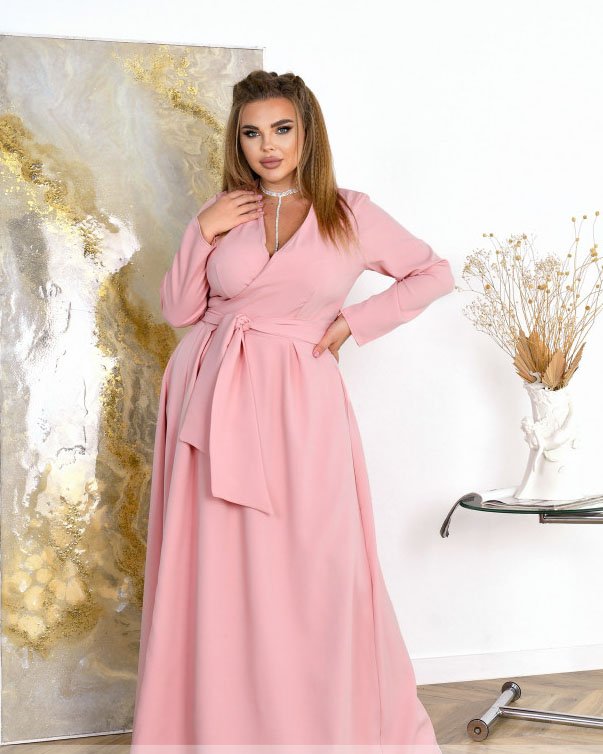 Buy Dress №8657-Powder, 58-60, Minova