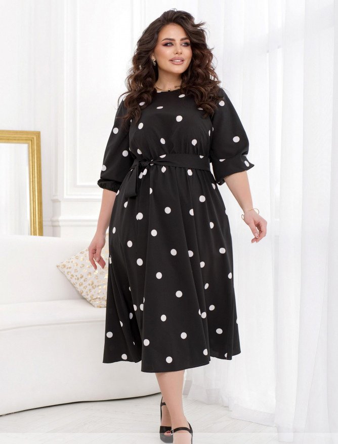 Buy Dress №2447-Black, 66-68, Minova
