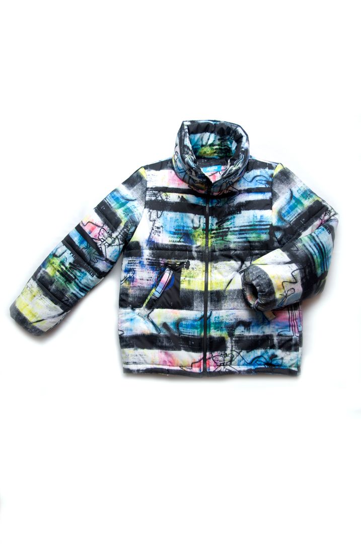 Купити Дитяча куртка Demicon "Graffiti", розмір 140, Модний карапуз