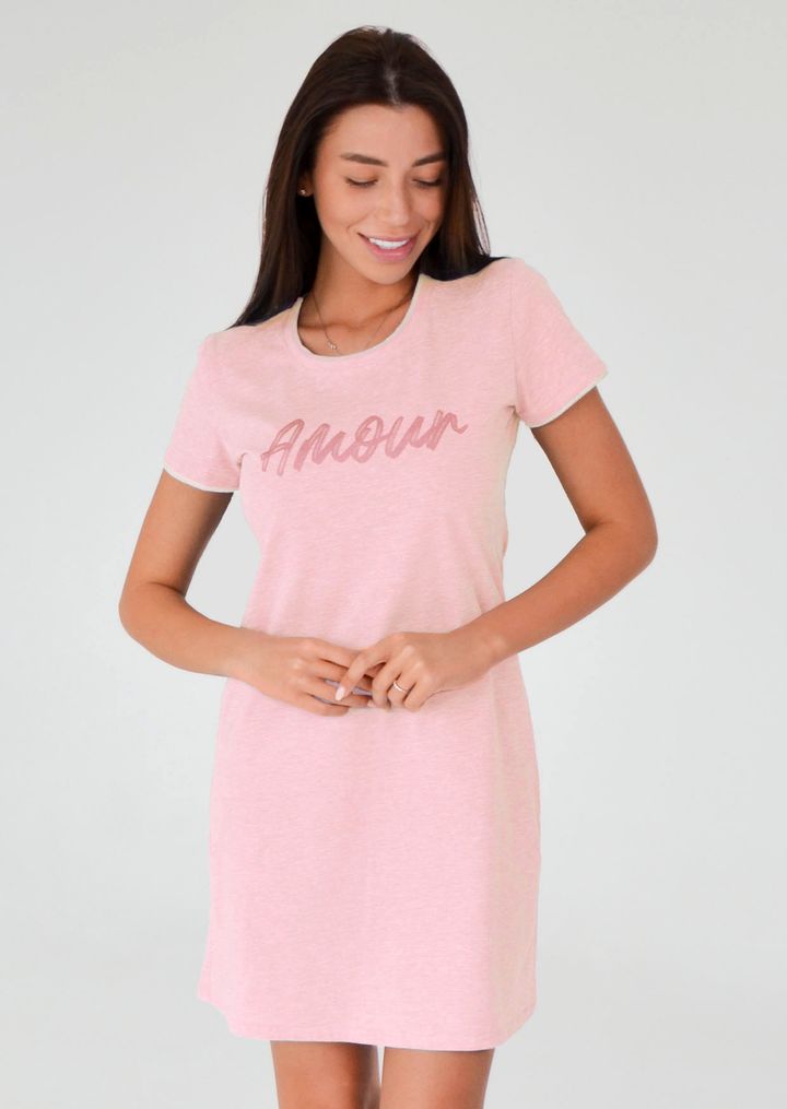 Buy Nightgown №1344 pink, XL, Roksana