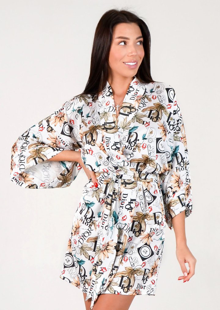 Buy Women's bathrobe №1523/004, L, Roksana