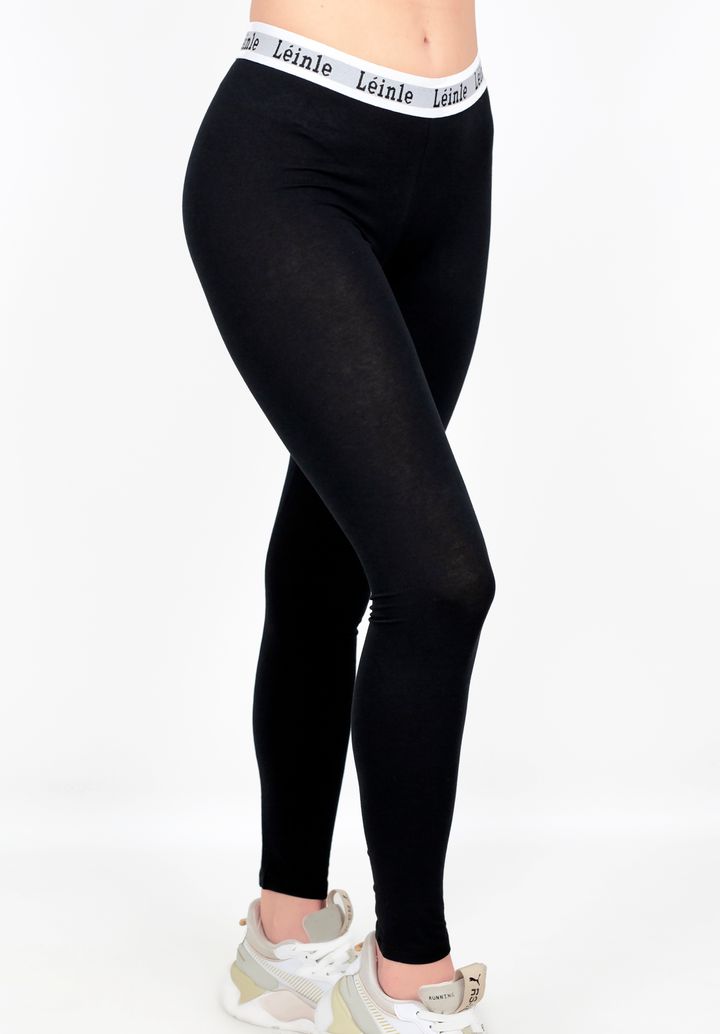 Buy Trousers, leggings for women No. 1214, black, L, Roksana