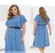 Dress №2458-Blue, 46-48, Minova