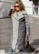 Куртка жіноча №2413-сірий-сірий, 66-68, Minova