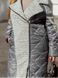 Куртка жіноча №2413-сірий-сірий, 58-60, Minova