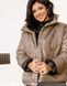 Куртка женская №2005-коричневый, 42-44-46, Minova