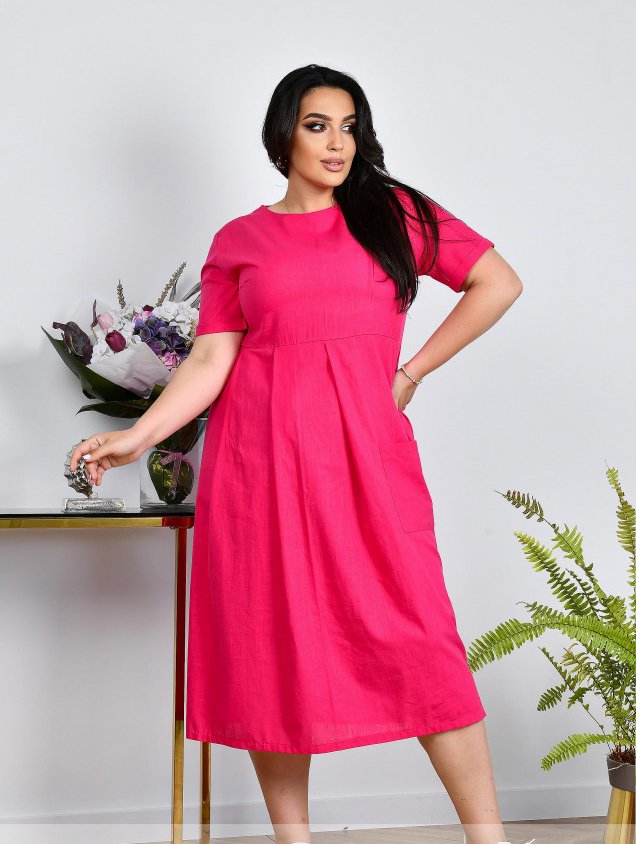 Buy Dress №8-353-Crimson, 60-10XL, Minova