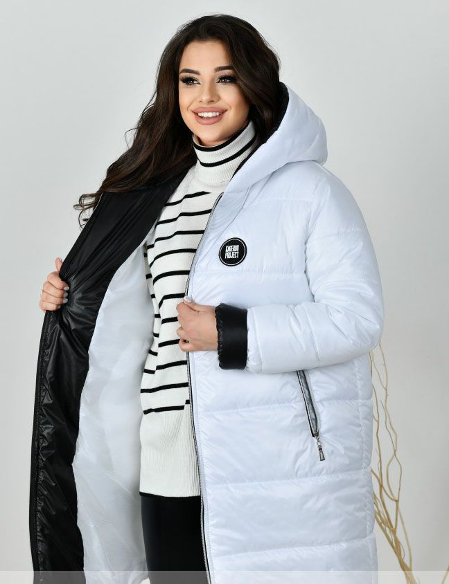 Купити Куртка №8-328-Білий, 64-66, Minova