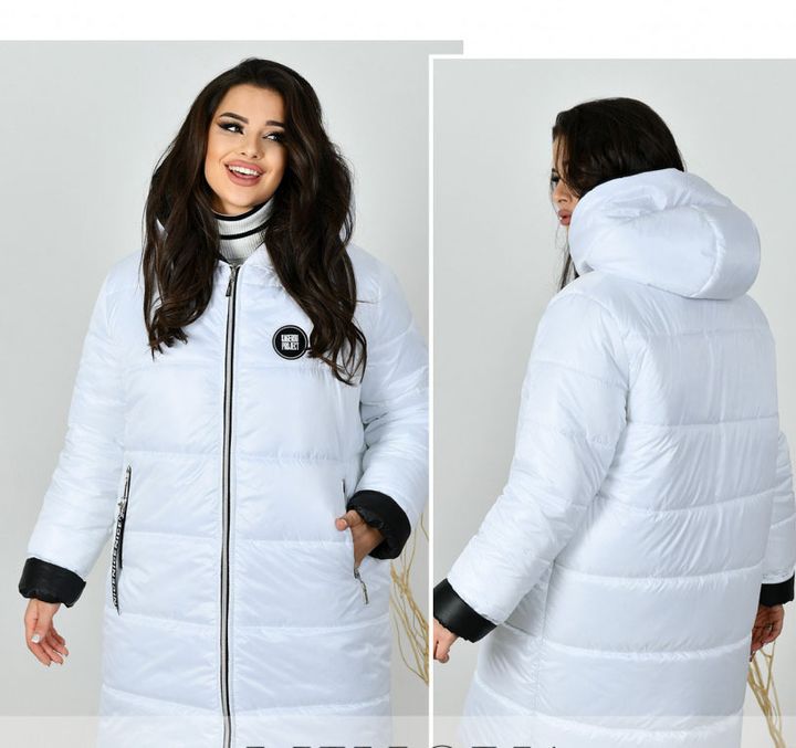 Купити Куртка №8-328-Білий, 64-66, Minova