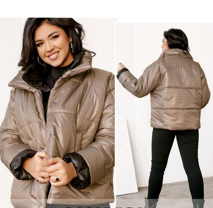 Купити Куртка жіноча №2005-коричневий, 42-44-46, Minova