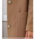 Women's demi-season coat No. 2143-beige, 42, Minova