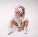 Body with short sleeves, for girls, Milk, 1024, 56, Kinderly