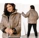 Куртка женская №2005-коричневый, 42-44-46, Minova