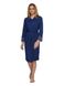 Dressing gown for women Blue 42, F50060, Fleri