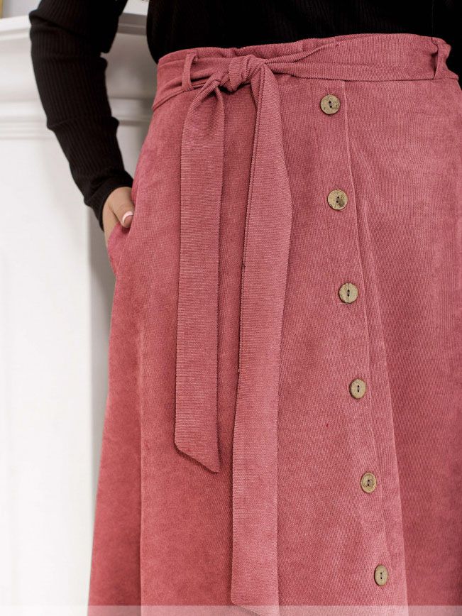 Buy Skirt №2394-Pink, 66-68, Minova
