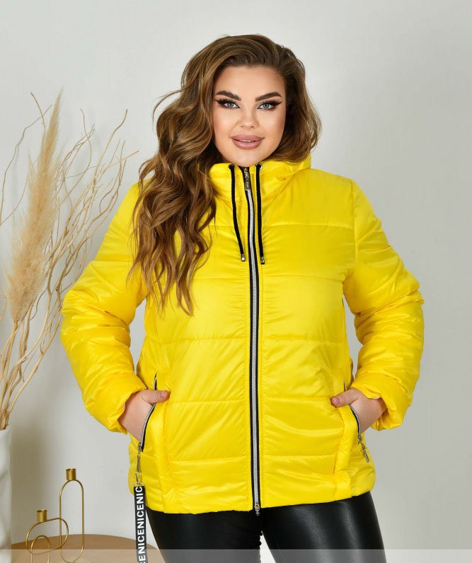 Купить Куртка №21-63-Желтый, 62-64, Minova
