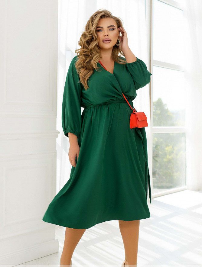 Купить Платье №2470-Зеленый, 66-68, Minova