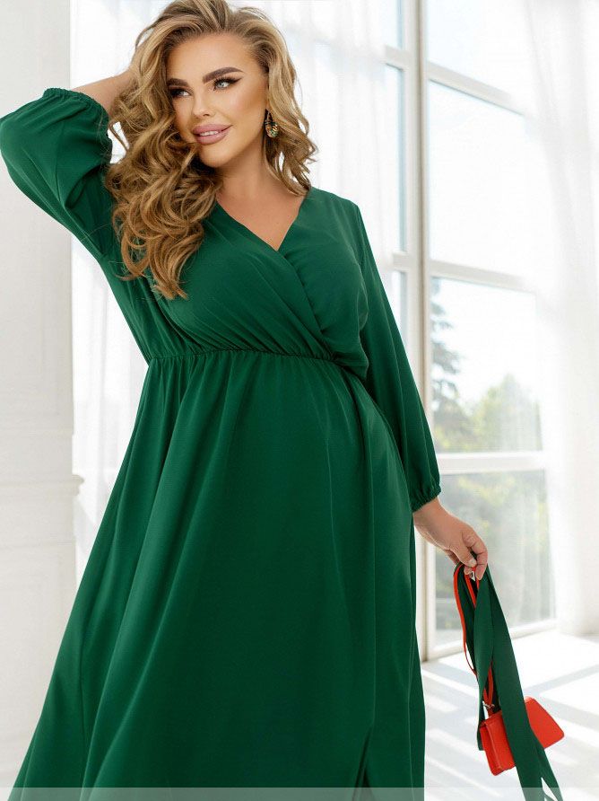 Buy Dress №2470-Green, 66-68, Minova