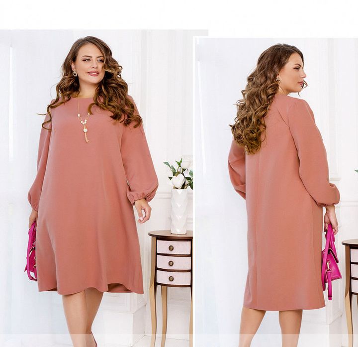 Buy Dress №2240-pink, 66-68, Minova