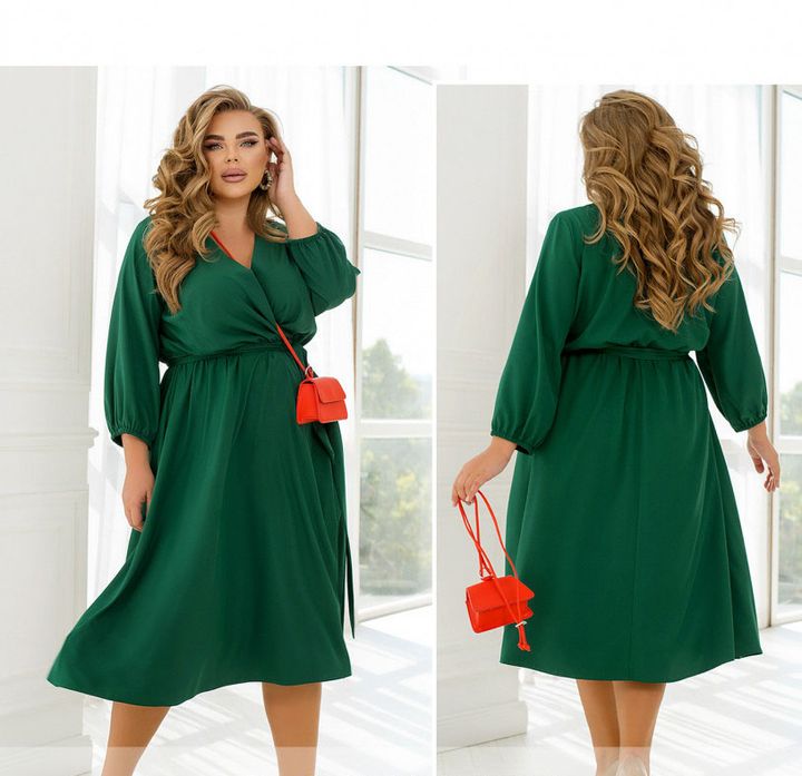 Buy Dress №2470-Green, 66-68, Minova