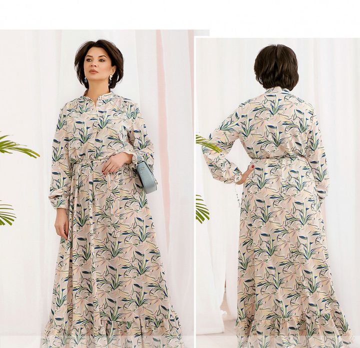 Buy Dress №8636-1-Light Pink, 60, Minova