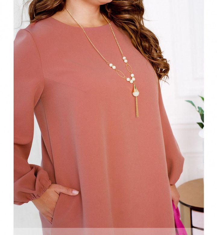 Buy Dress №2240-pink, 66-68, Minova