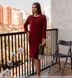 Home dress, art. 2090, red, 42-44, Minova