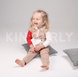 Set for baby, hoodie and pants, Beige-red, 1051, 74, Kinderly