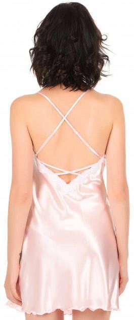 Buy Silk nightgown Pink 42, F50005, Fleri