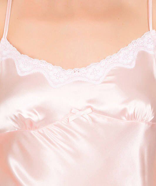 Купить Шелковая ночная сорочка Розовый 42, F50005, Fleri