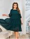 Dress №8620-2-Dark Green, 58, Minova