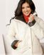 Куртка жіноча №2005-молочний, 42-44-46, Minova