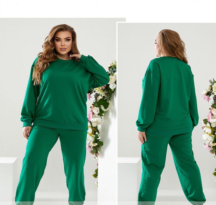 Buy Sports Suit №5329-Green, 56, Minova