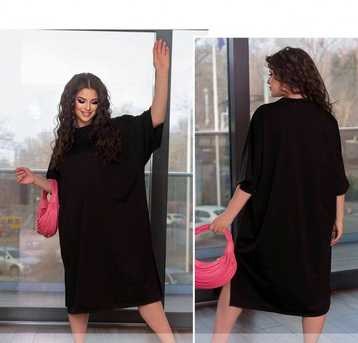 Buy Dress №417-Black, 54-58, Minova