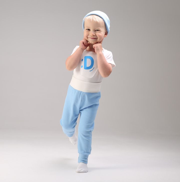 Buy Pants with open legs, blue, 1009, 92, Kinderly