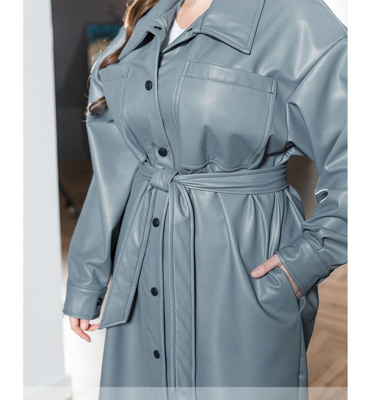Купити Куртка жіноча №1130-Джинс, 56-58, Minova